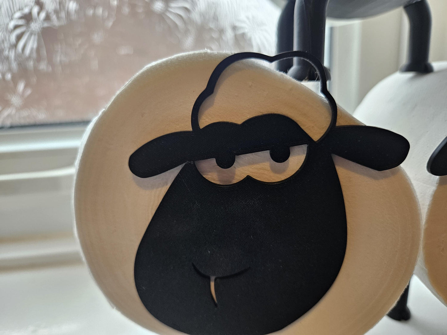 Wacky Sheep Toilet Paper Holder - Perfect gift for that loving sheep farmer in your life, Funny Bathroom Accessory