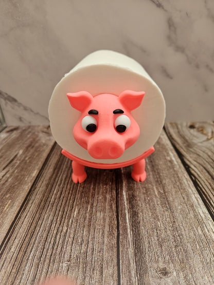 Piggy Toilet Roll Holders