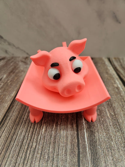 Piggy Toilet Roll Holders