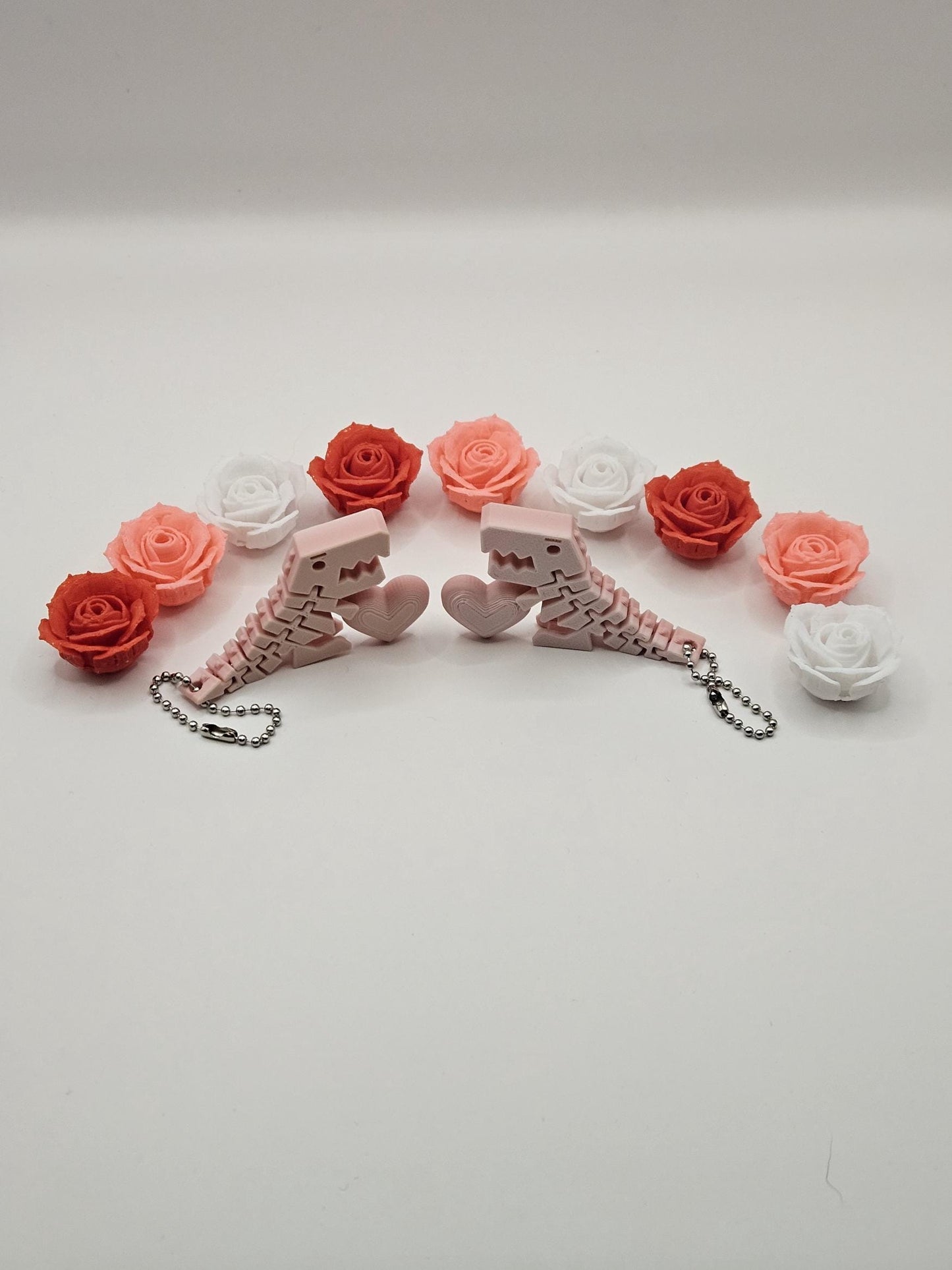 Flexible Heart-Stealing Dino Keyrings for that Special Someone