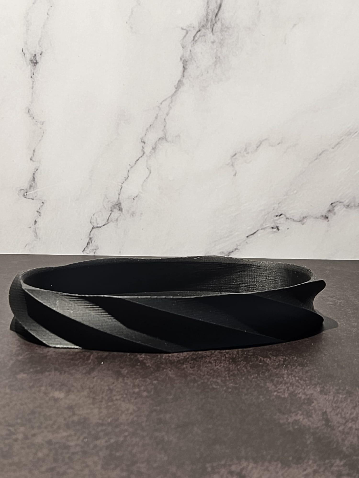 Stylish Art Deco Change Tray with Belief-Boosting Quote – Thoughtful Gift for Friends and Family