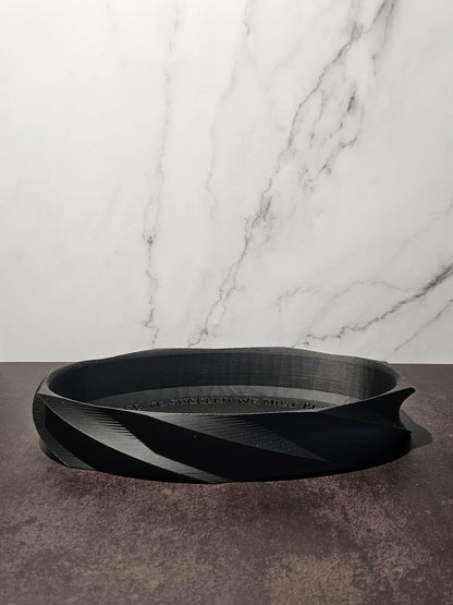 Stylish Art Deco Change Tray with Belief-Boosting Quote – Thoughtful Gift for Friends and Family