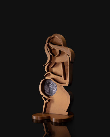 Future Mama Ultrasound Picture Holder – Eco-Friendly PLA Design for Expecting Moms – Perfect Gift for Mother's Day, Birthdays or Friends