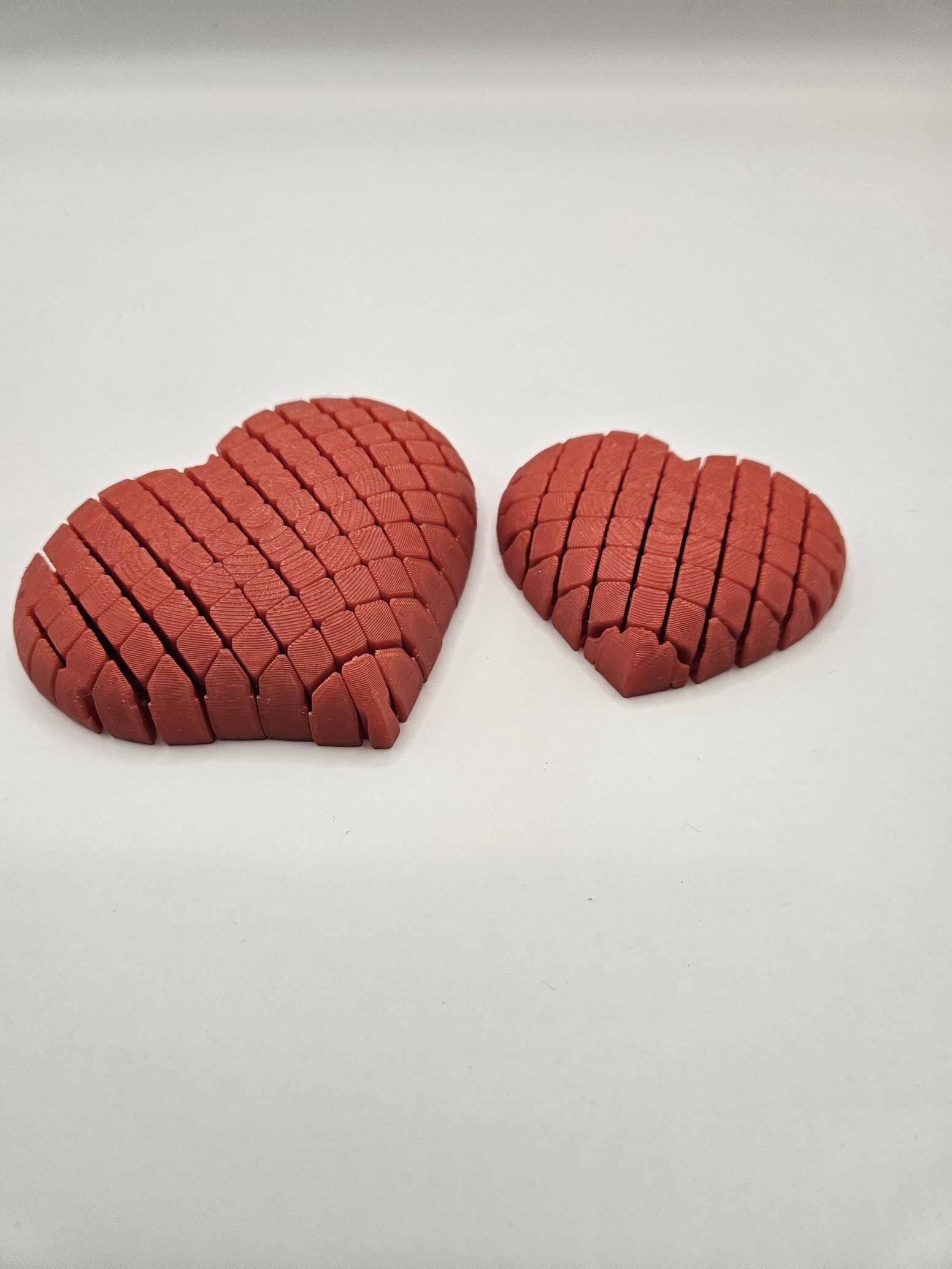 Floppy Heart Fidget Toy, Stress Relief Toy, Valentine's Day Gift, Birthday Fidget, Mothers Day Gift, Sensory Toy, Desk Toy, 3D Printed