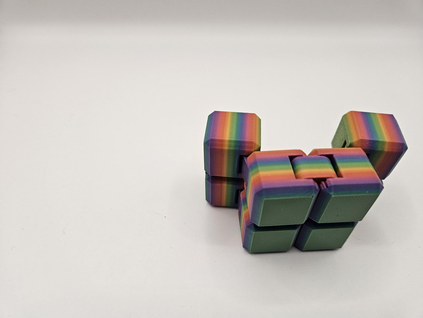 Infinite Cube, Stress Relief Toy, Birthday Fidget, Sensory Toy, Desk Toy, ADHD Fidget, 3D Printed