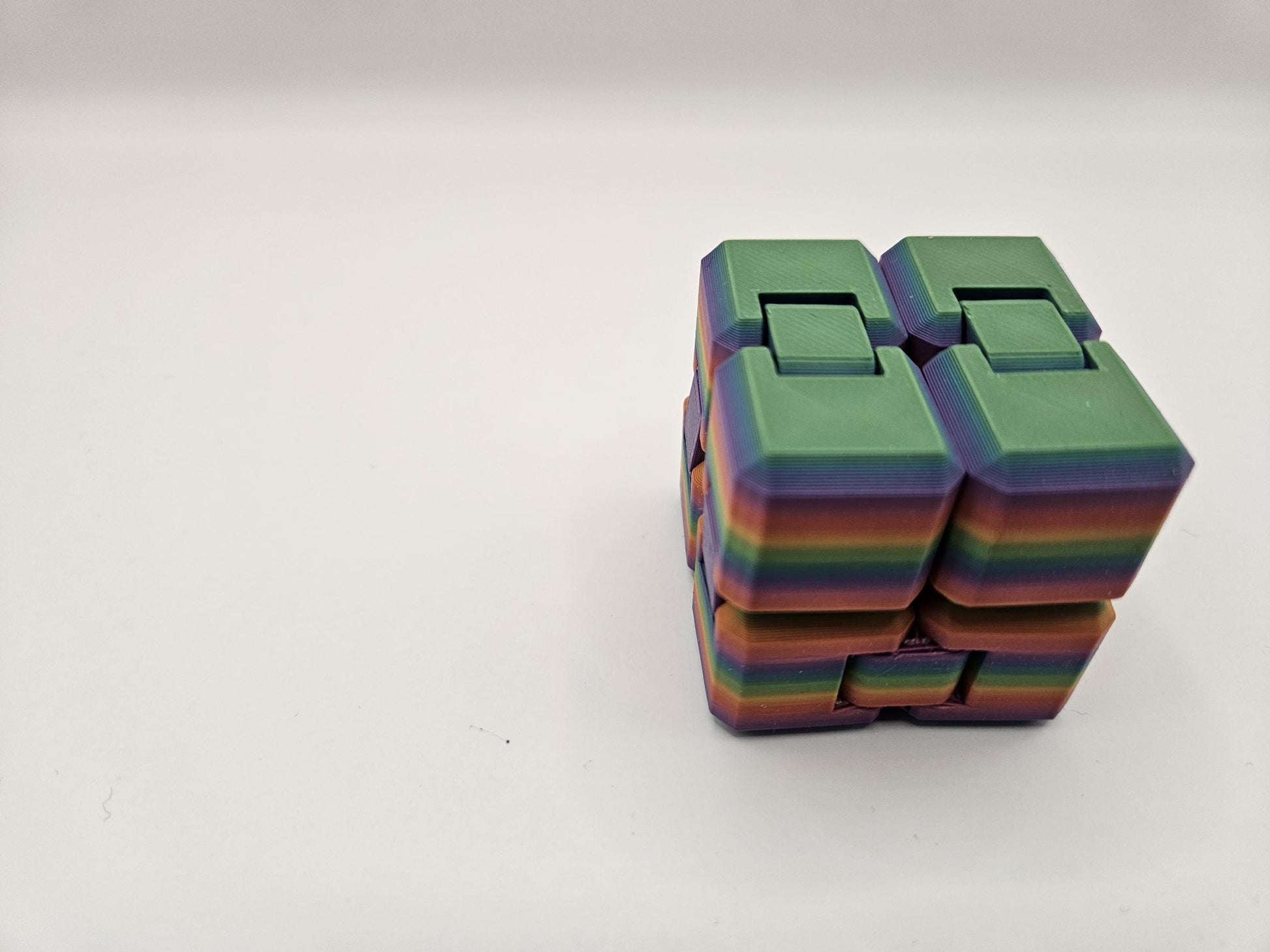 Infinite Cube, Stress Relief Toy, Birthday Fidget, Sensory Toy, Desk Toy, ADHD Fidget, 3D Printed