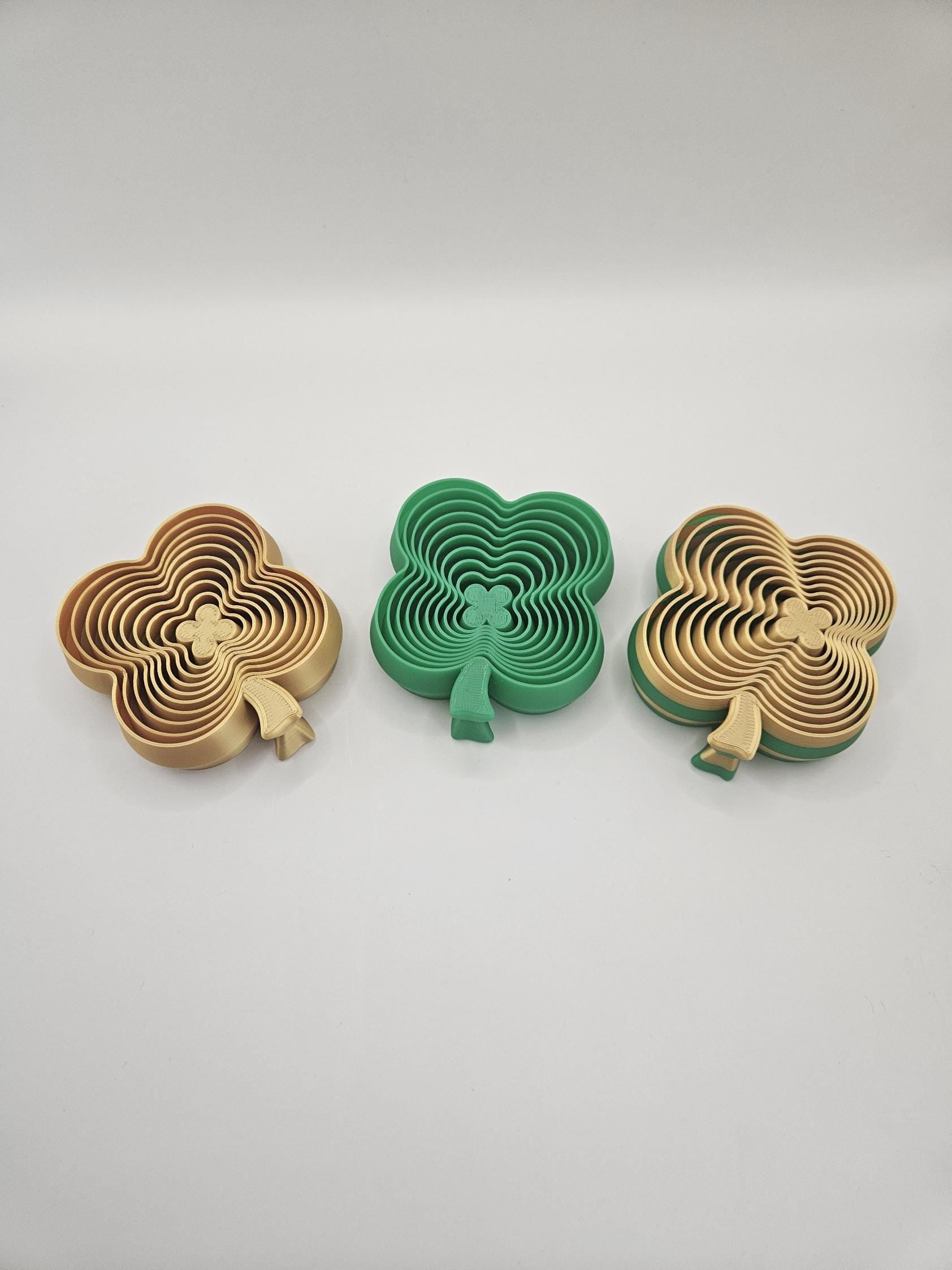 Four Leaf Clover Fidget, Stress Relief Toy, St Patricks Day Gift, Birthday Fidget, Mothers Day Gift, Sensory Toy, Desk Toy