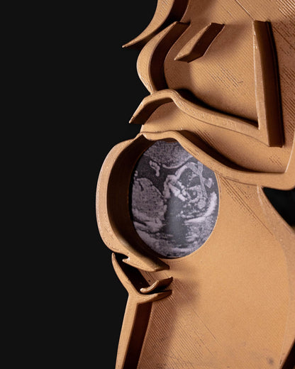 Future Mama Ultrasound Picture Holder – Eco-Friendly PLA Design for Expecting Moms – Perfect Gift for Mother's Day, Birthdays or Friends