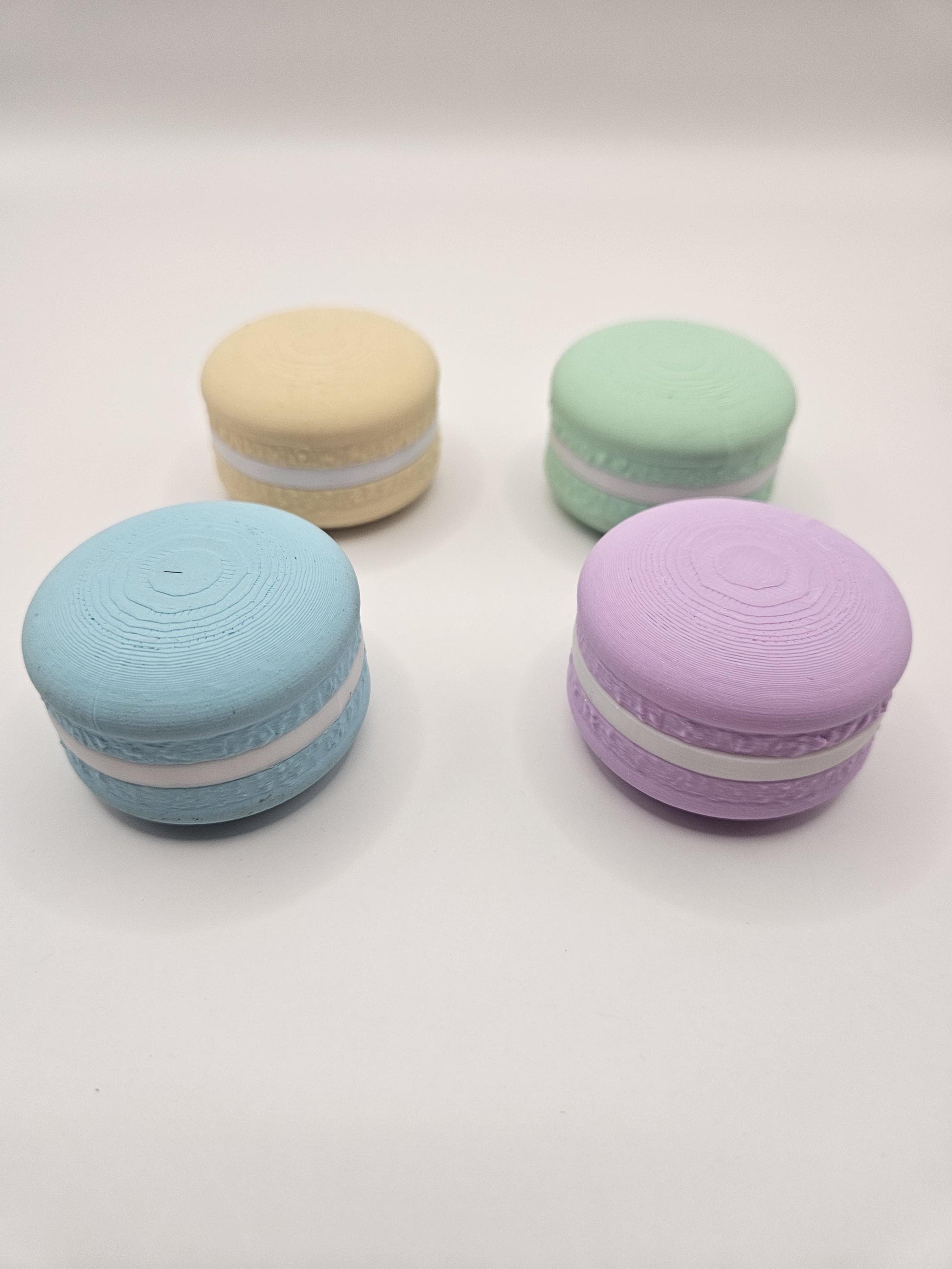 Magnetic Macaron Silent Fidget Slider – Stress Less With A Colorful 3D Printed Sensory Toy for Every Occasion! NOT EDITABLE
