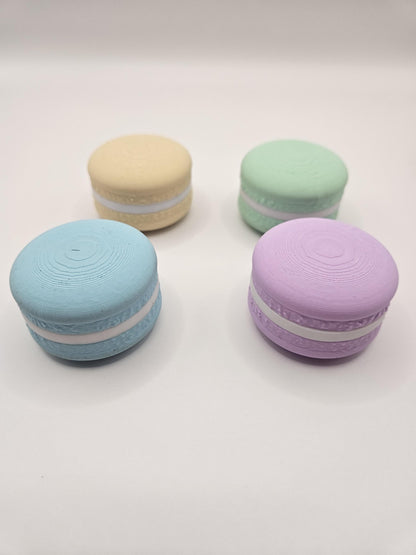 Magnetic Macaron Silent Fidget Slider – Stress Less With A Colorful 3D Printed Sensory Toy for Every Occasion! NOT EDITABLE