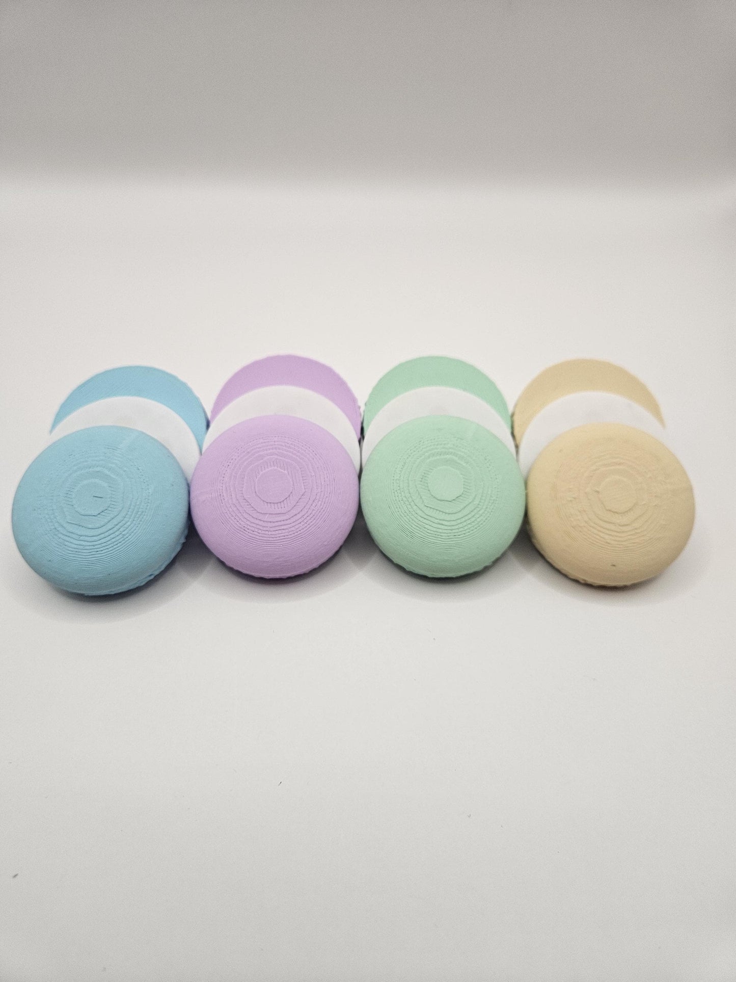 Magnetic Macaron Silent Fidget Slider – Stress Less With A Colorful 3D Printed Sensory Toy for Every Occasion! NOT EDITABLE