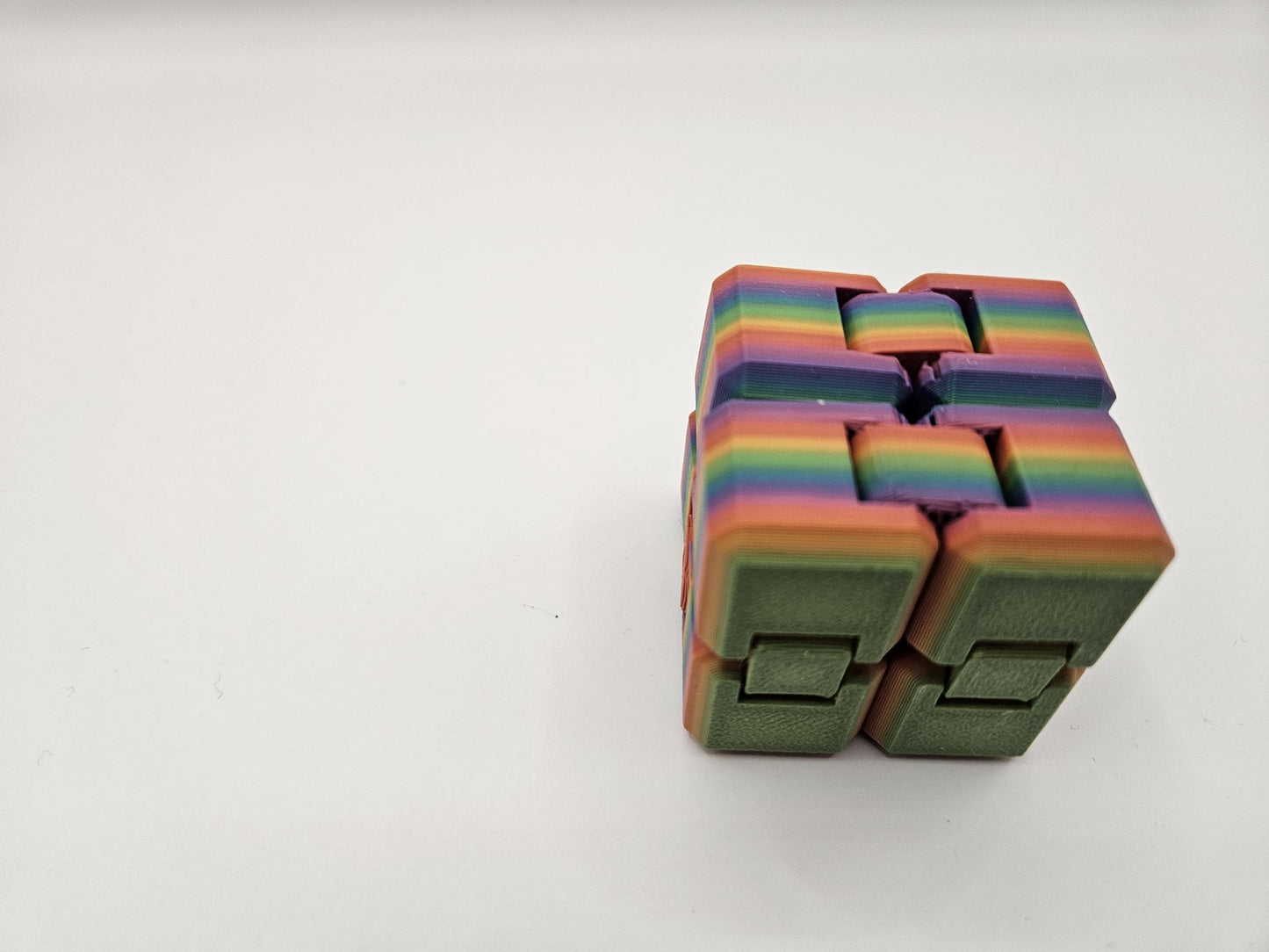 Infinite Cube, Stress Relief Toy, Birthday Fidget, Sensory Toy, Desk Toy, ADHD Fidget, 3D Printed