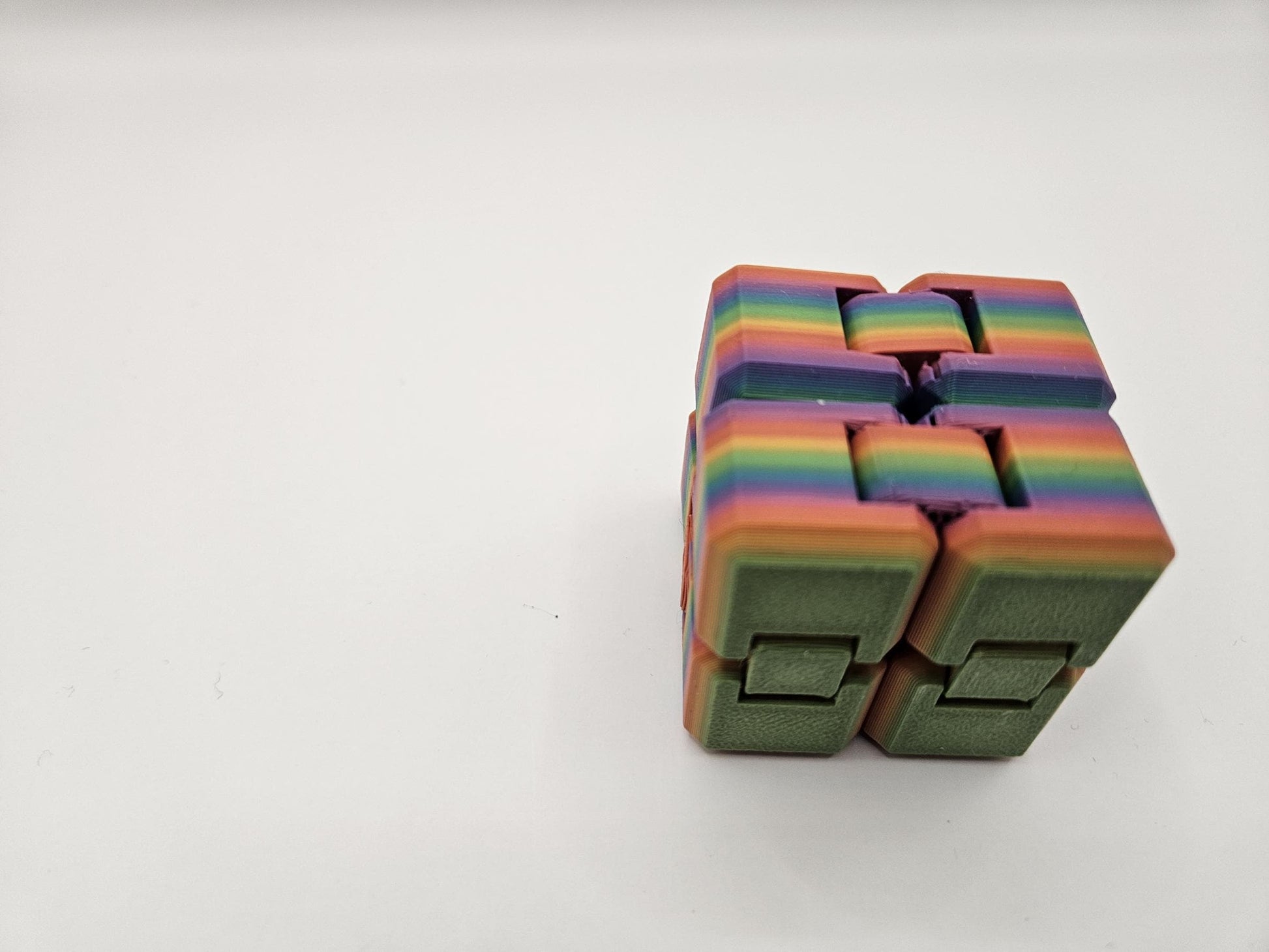 Infinite Cube, Stress Relief Toy, Birthday Fidget, Sensory Toy, Desk Toy, ADHD Fidget, 3D Printed