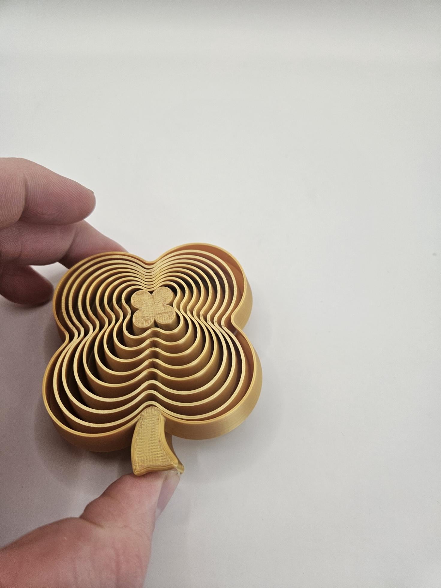 Four Leaf Clover Fidget, Stress Relief Toy, St Patricks Day Gift, Birthday Fidget, Mothers Day Gift, Sensory Toy, Desk Toy