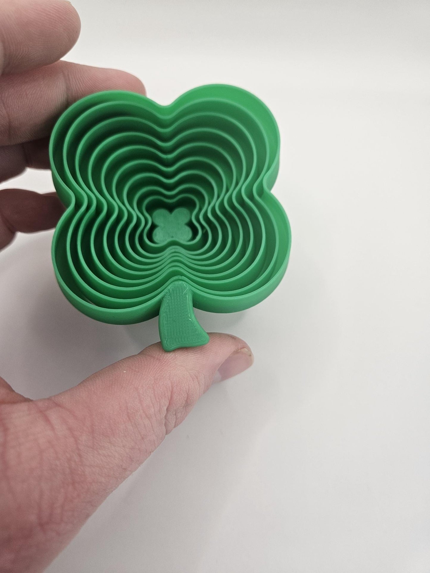 Four Leaf Clover Fidget, Stress Relief Toy, St Patricks Day Gift, Birthday Fidget, Mothers Day Gift, Sensory Toy, Desk Toy
