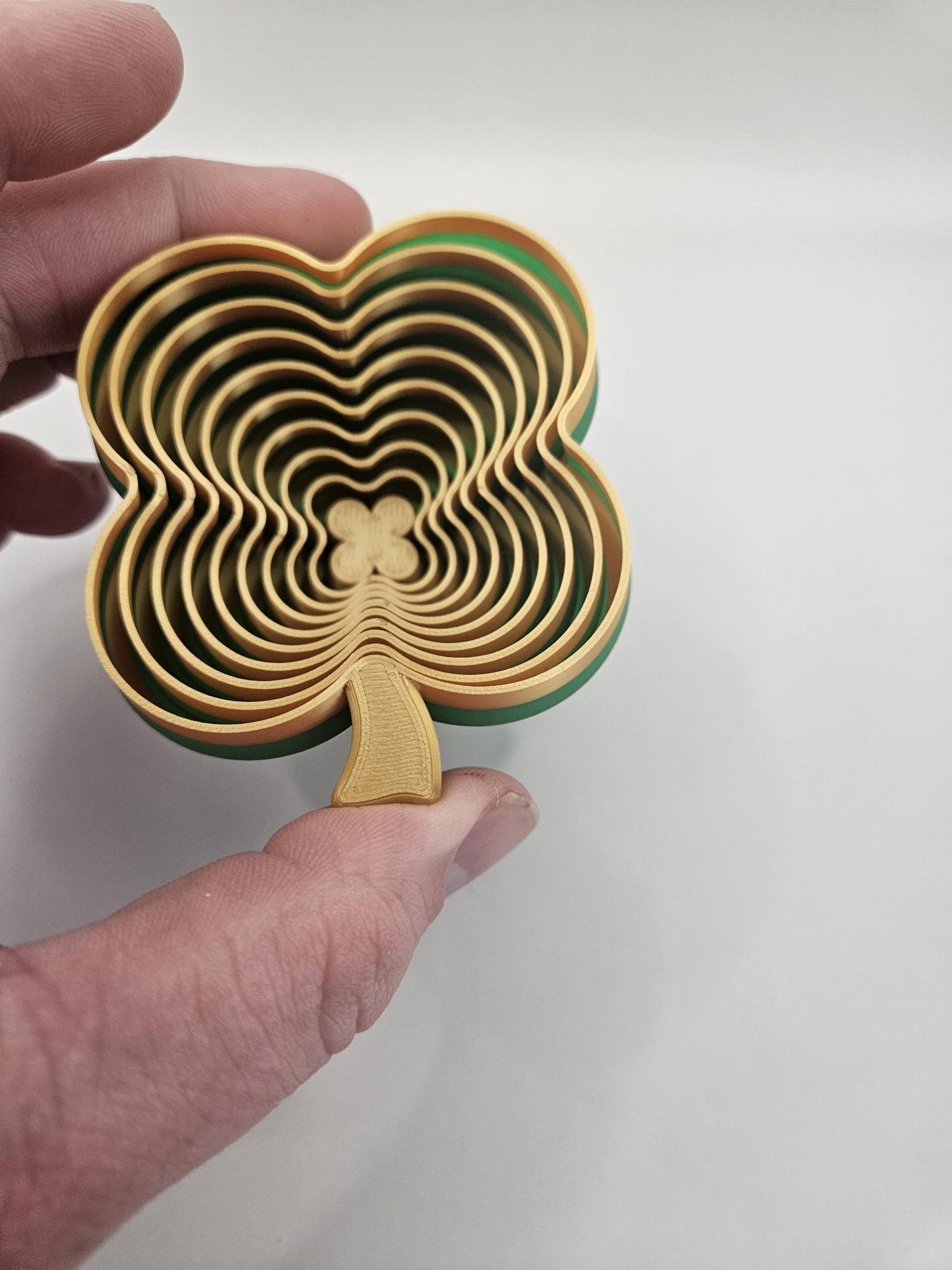 Four Leaf Clover Fidget, Stress Relief Toy, St Patricks Day Gift, Birthday Fidget, Mothers Day Gift, Sensory Toy, Desk Toy