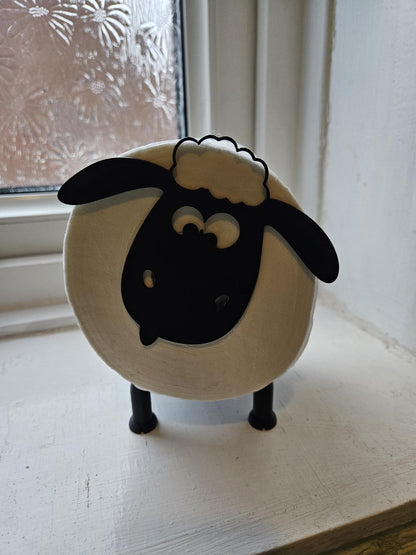 Wacky Sheep Toilet Paper Holder - Perfect gift for that loving sheep farmer in your life, Funny Bathroom Accessory