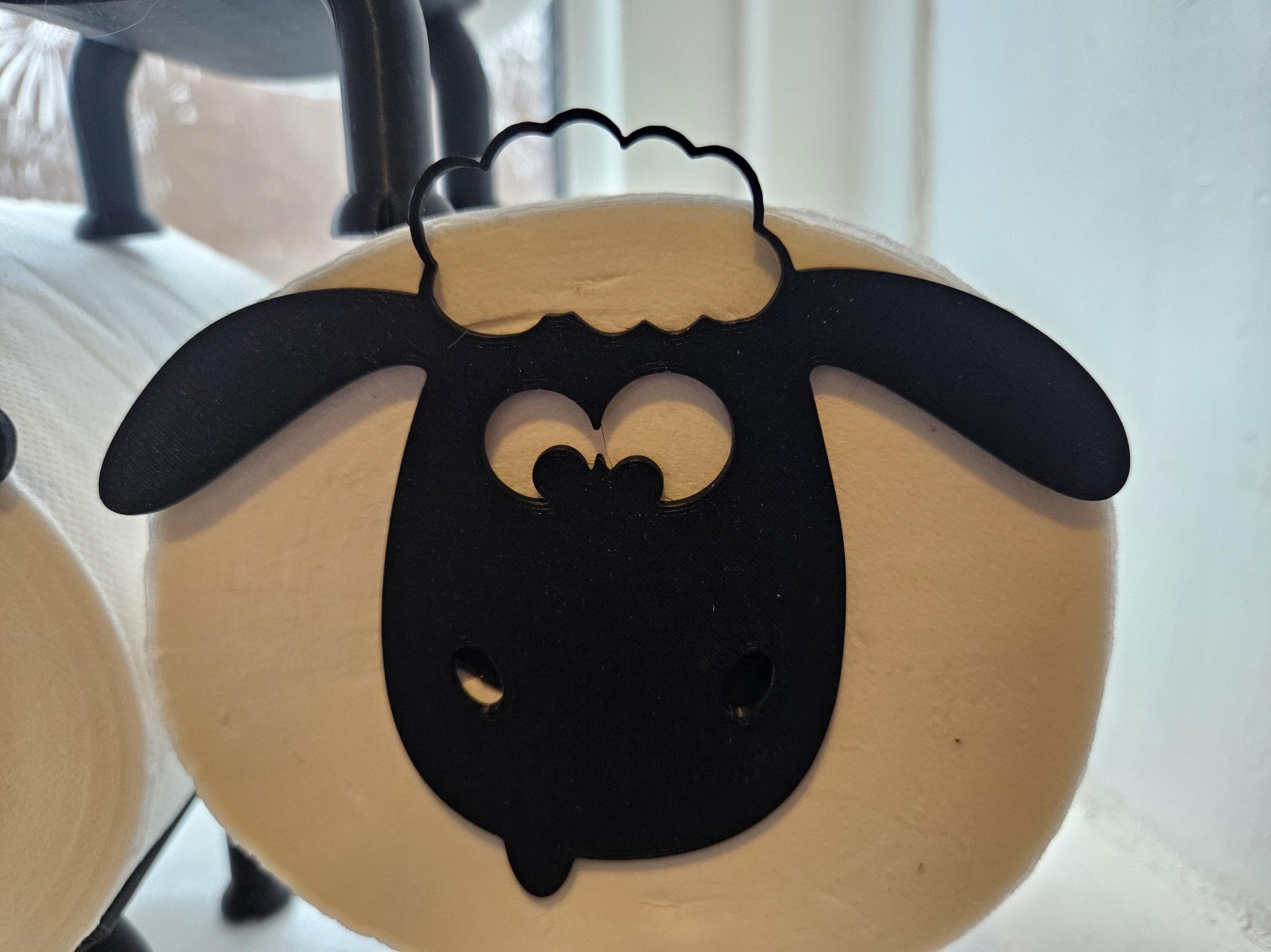 Wacky Sheep Toilet Paper Holder - Perfect gift for that loving sheep farmer in your life, Funny Bathroom Accessory