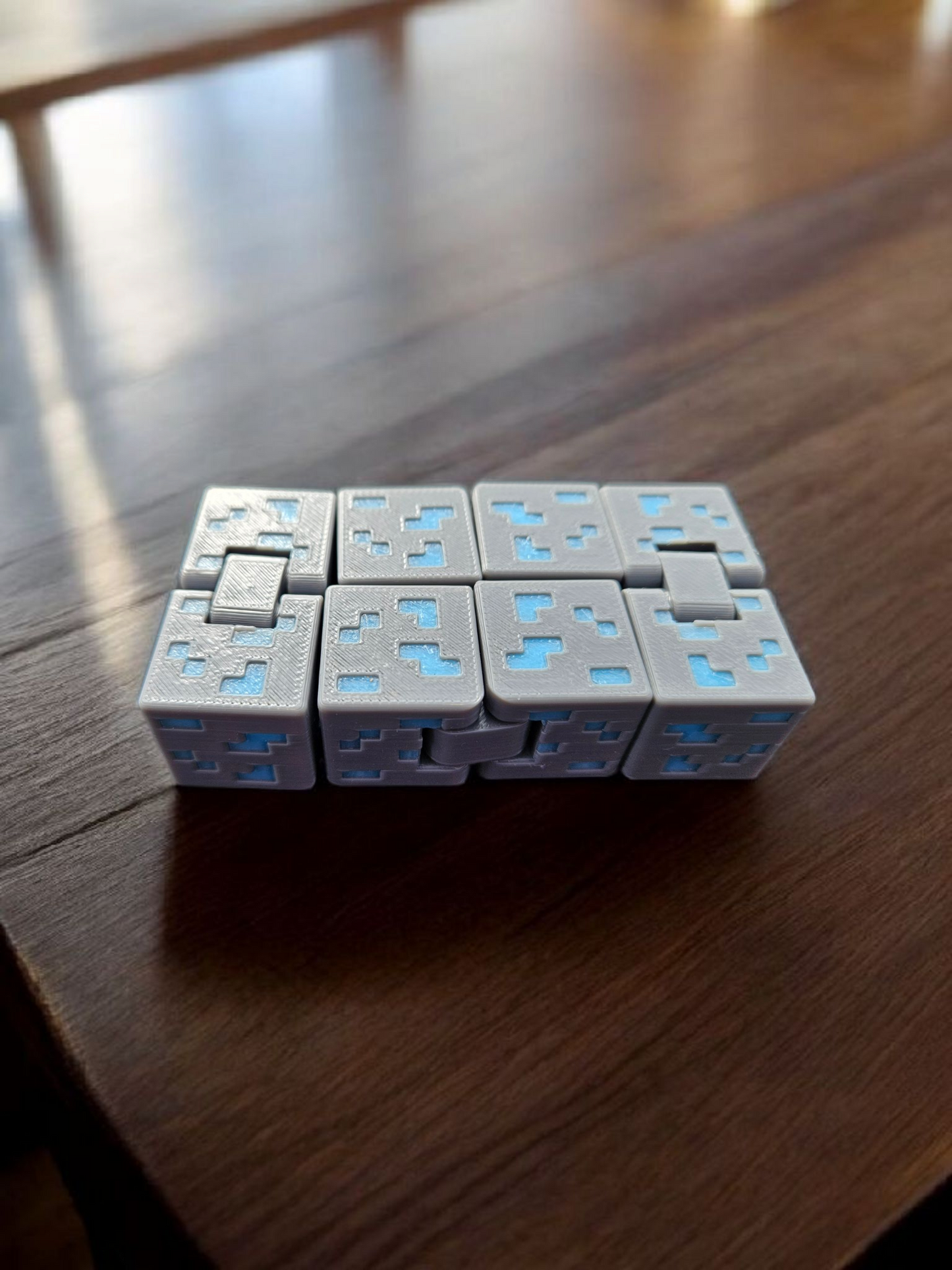 Infinite Cube, Stress Relief Toy, Birthday Fidget, Sensory Toy, Desk Toy, ADHD Fidget, 3D Printed